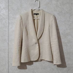 Antonio Melani Cream Suit Jacket/Blazer